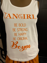 Load image into Gallery viewer, Tank top tangogirl logo &#39;Be You&#39;
